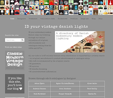 ID Your Vintage Danish Lights